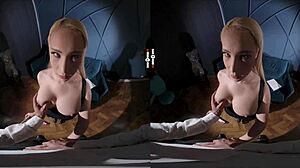 Want to donate your juice in this dark room VR blowjob?