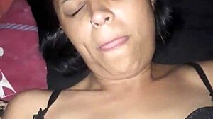 My wife masturbates alone in bed tonight