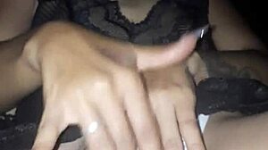 My wife masturbates alone in bed tonight