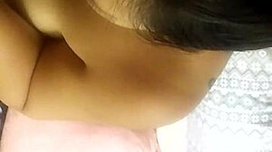 my asian gf swallows cum after facial