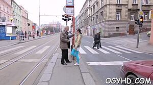 teen babe chats about sucking old schlong, wow! 😲