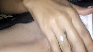 My wife masturbates alone in bed tonight