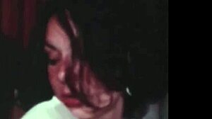 Vintage Dark Lantern London Interracial Taboo in Retro British Scene with Hairy Action