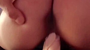 Woman Playing with Strapon Toy in Detailed Intimate Scene