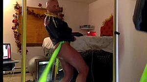 Slow Motion Strut In Sensual Display