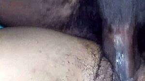 I Love This Creamy Wet Ebony Pussy POV Fucking With Big Monster Cock