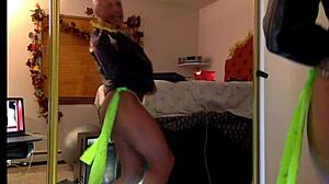 Slow Motion Strut In Sensual Display