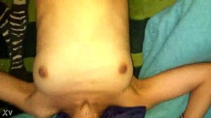 skinny girl at friend's house story