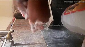 i'm washing alondra's panties with such devotion in this fetish scene