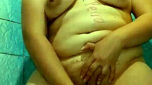 maria, the filthy whore, teases with her body