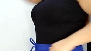 I'm showing off for the guys