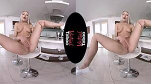 virtual taboo experience on the wild side with blonde pov.