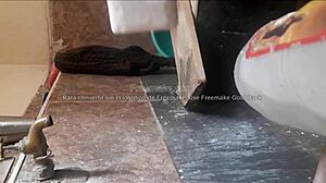 i'm washing alondra's panties with such devotion in this fetish scene