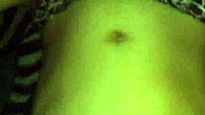 skinny girl at friend's house story