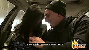 Lady Paris' Tight Pussy Pounded Hard in Public!