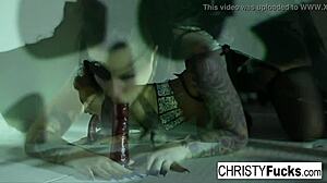 Hot Christy Mack Toys With Her Tight Wet Pussy