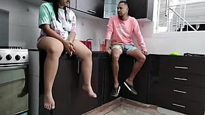 Stepfather Delivers Intense Morning Fuck with Hot Cum