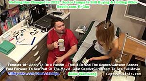 Maria Spreads Pussy For Doctor's Humiliating E-Stim Experiment In Florida