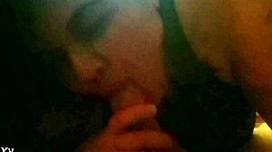 Intensely Sucking Cock with Passionate Desire