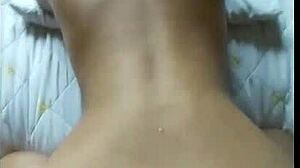 Friend treats her like a prostitute in homemade cowgirl ride.