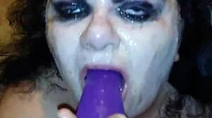 want to choke on your dildo while deepthroating and gagging?