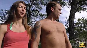 hunt4k hidden cam reveals czech teen masturbating during pickup, cuckold sex for cash