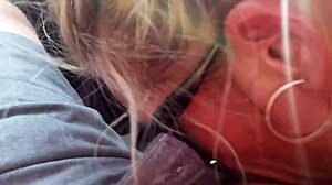 Amateurs Perform Nude Blowjob In Public Outdoor Setting