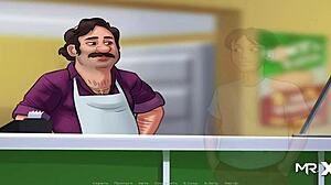 Mature Lady Jerks Off Cock in Summertimesaga Episode 92