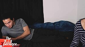 Visiting neighbor leads to secret fuck with her boyfriend Diana Marquez.