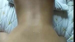 Friend treats her like a prostitute in homemade cowgirl ride.