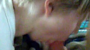 B Sucking A Big Cock Hard