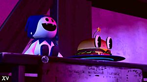 Futaba undergoes hypnosis in 3d hentai anime futanari scene