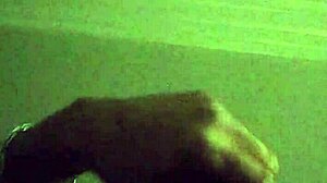 Stroking big cock while craving that wet pussy