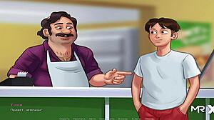 watch the teen spy on masturbation in summertime saga episode 20