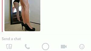 teen girl enjoys fun online chat