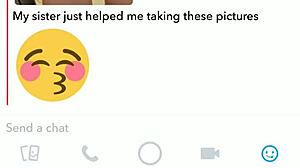 teen girl enjoys fun online chat