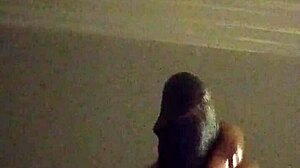 Stroking big cock while craving that wet pussy