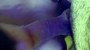 Blindfolded Naughty Coworker Gives Intense BDSM Blowjob To Old Man