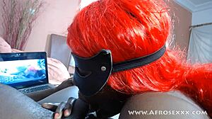 Ebony Blowjob Addict Ms Fufu Playfully Sucks Dick for Over an Hour - Part 7