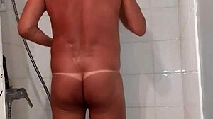 naughty solo shower excitement 😏