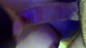 Blindfolded Naughty Coworker Gives Intense BDSM Blowjob To Old Man