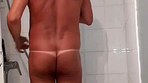 naughty solo shower excitement 😏