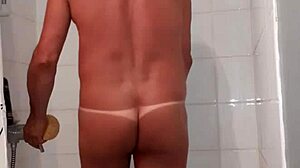 naughty solo shower excitement 😏