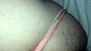 cdzinha the sissy slut plays with dildo and chastity belt 😈