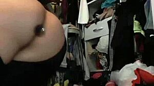 I watch Samantha masturbating her ass in Lomas Verdes.