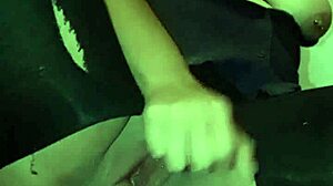 I watch Samantha masturbating her ass in Lomas Verdes.