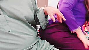 indian wife enjoys anal gift on wedding anniversary with hindi dirty talk