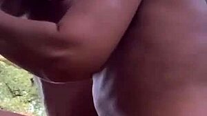 He thrusts deep into my throat with his massive cock during intense deepthroat session.