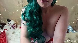 Santas helper sucking santas dick its christmas time