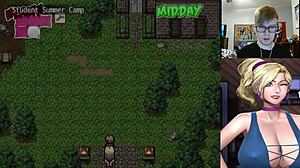 Teen Has Sex With Camp Counselor And Anal With Tutor In Zombies Retreat Uncensored